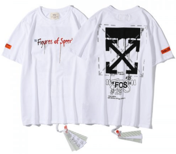 Camisa Off White Figure Of Speed