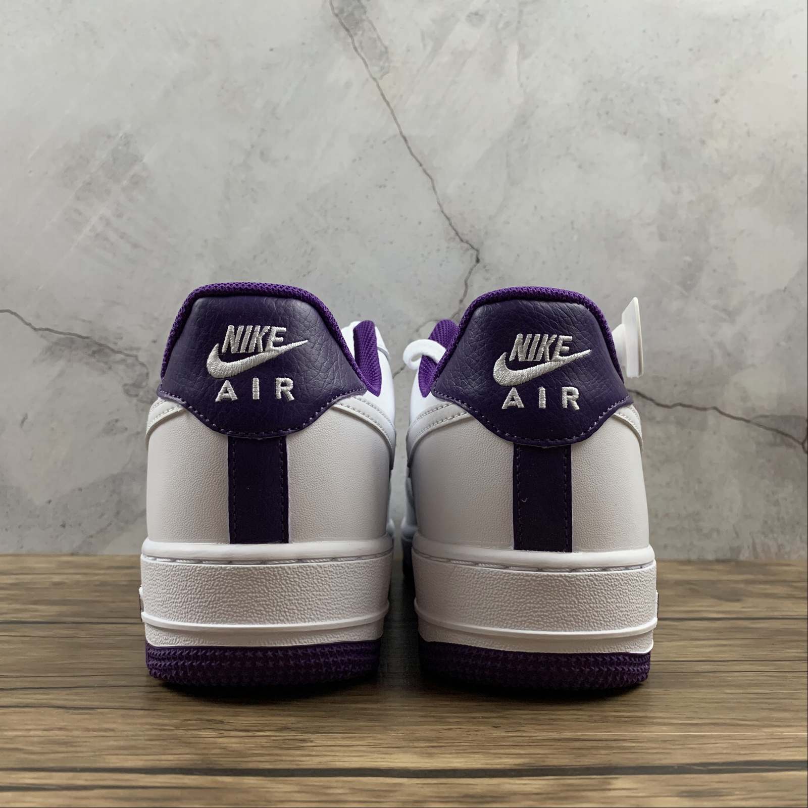 Air force 1 low purple white